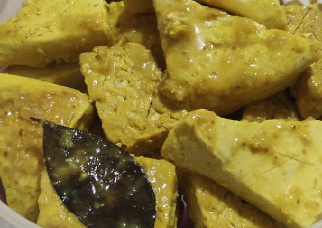 Tahu Tempe Ungkep Kuning