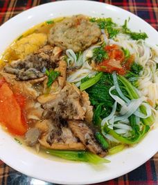 bánh đa cá rô đồng