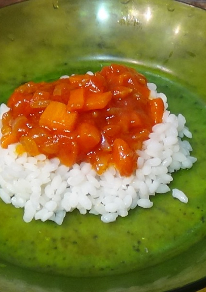Una foto de Arroz con verduras