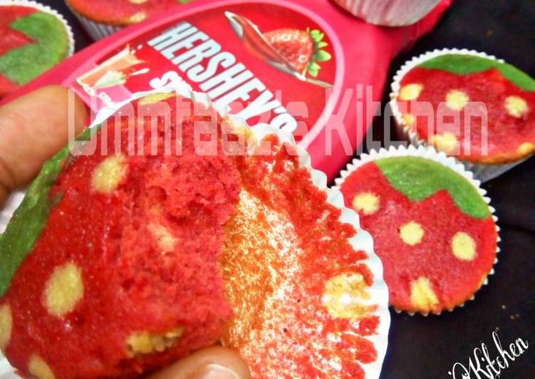 Strawberry 🍓 cupcakes