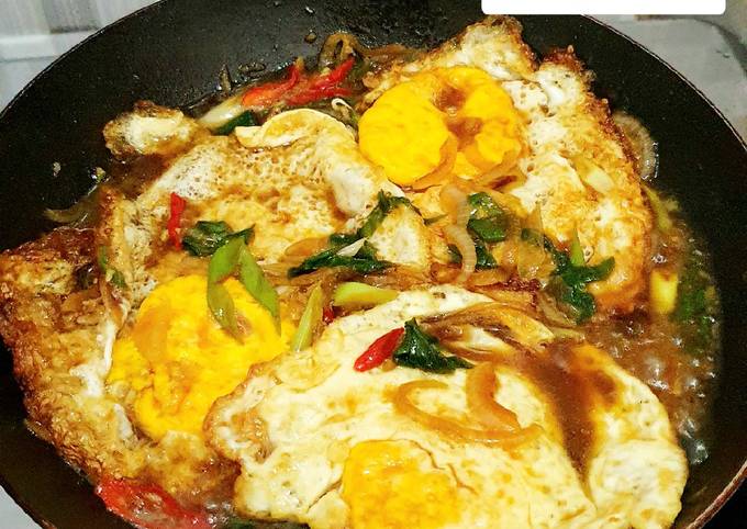 Resep Telur Mata Sapi Kuah Kecap Oleh Paprilia Cookpad