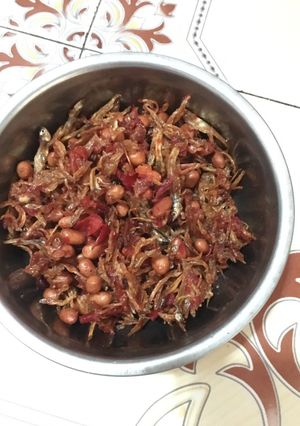 Foto resep Teri Kacang Sambal Tomat