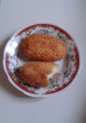 Foto resep Roti goreng sosis keju