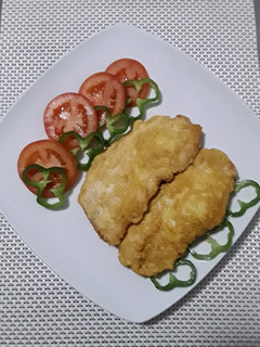 Una foto de Pechugas de pollo rebozadas a mi estilo