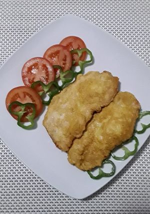 Una foto de Pechugas de pollo rebozadas a mi estilo