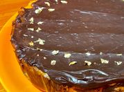 Una foto de ganache con cacao
