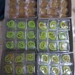 A picture of Roll Cake pandan.