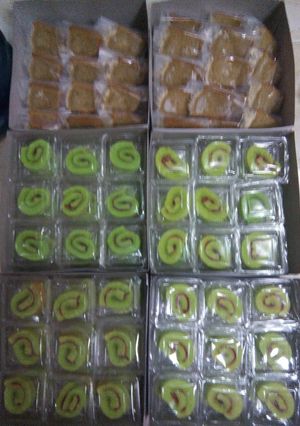 Foto resep Roll Cake pandan