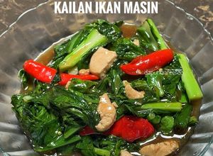 Gambar Kailan Ikan Masin