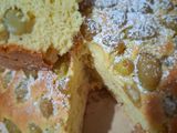 Torta con uva