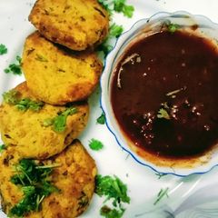 Air Fryer Left Over Chana Dal Cutlet Recipes A picture of Air Fryer Left Over Chana Dal Cutlet Recipes.