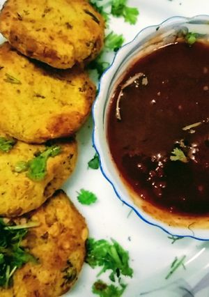 A picture of Air Fryer Left Over Chana Dal Cutlet Recipes.