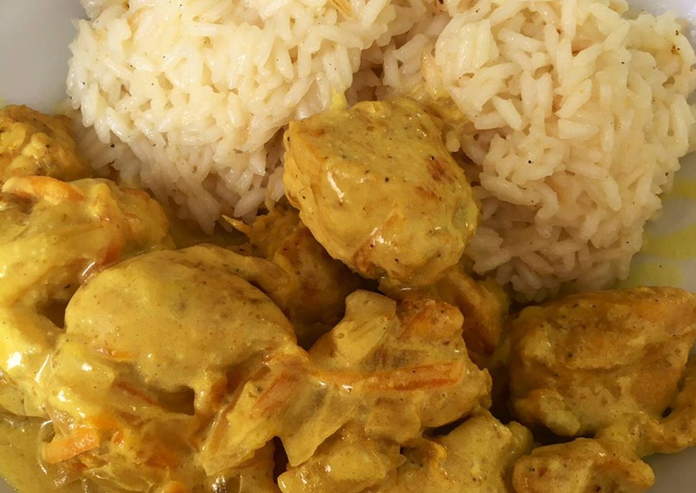 Pollo al curry Lalesita