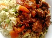 A picture of royco goat meat