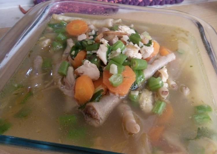 Sop Ceker wortel buncis yummi