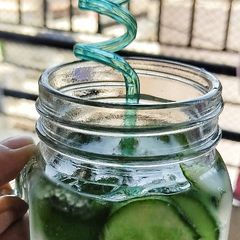 A picture of Cucumber mint cooler.
