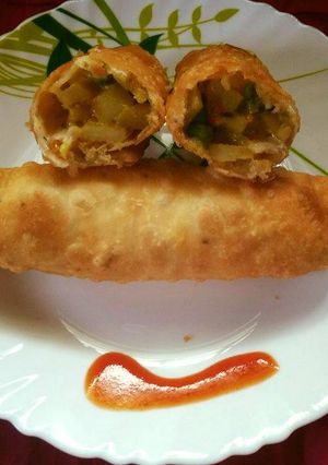 A picture of Potato cheese roll.