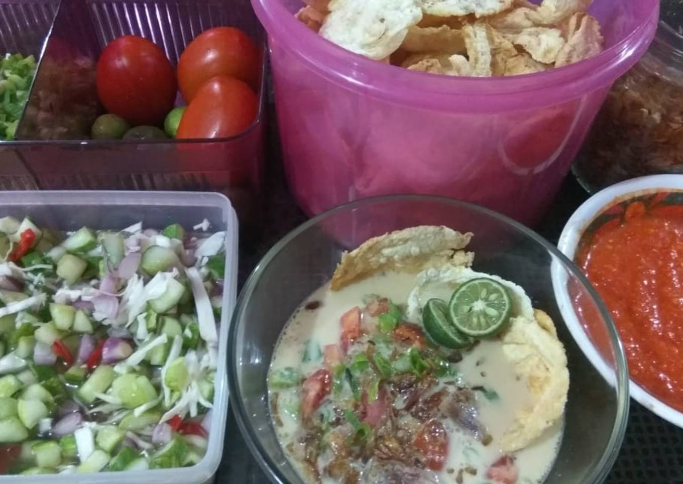 1. Soto Betawi ala Nek'Rum