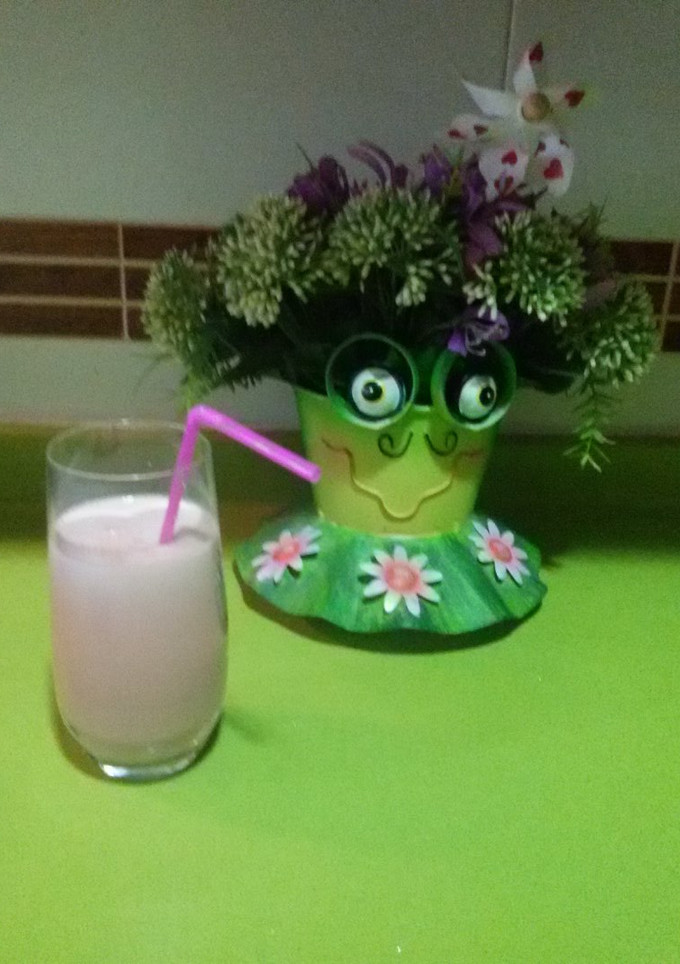 Una foto de Batido de sandía con thermomix