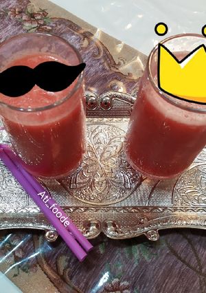 عکسی از دستور اسموتی هندوانه