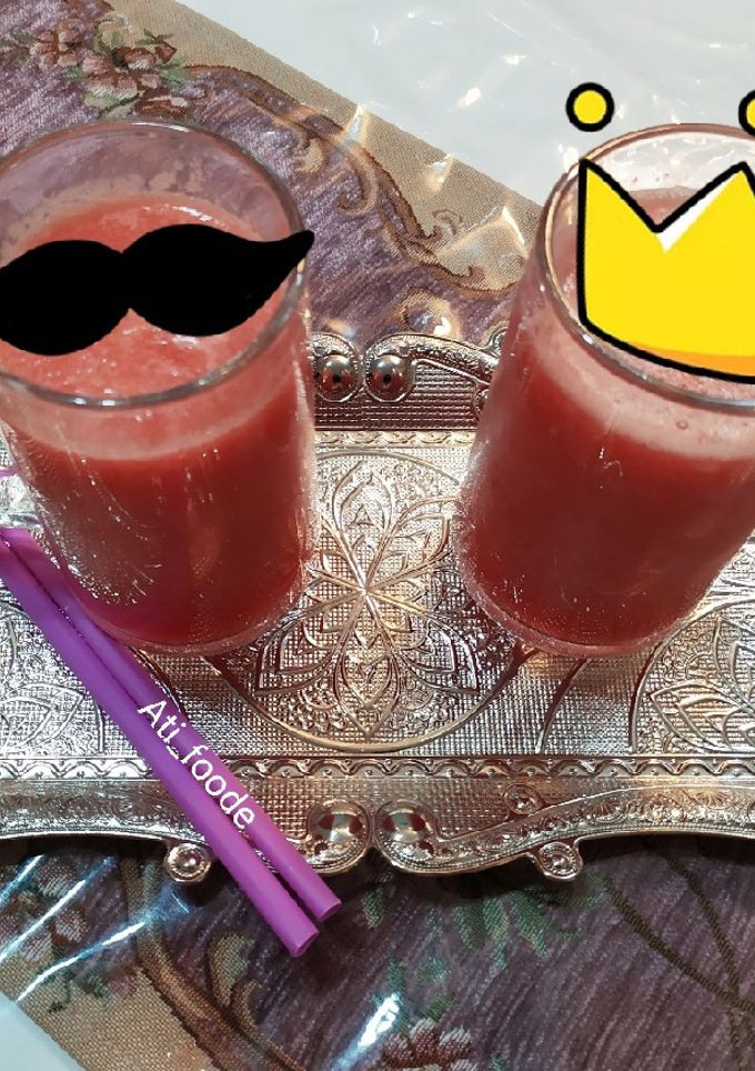 عکسی از دستور اسموتی هندوانه