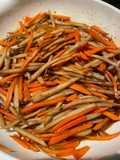 Kinpira Gobo きんぴらごぼう (braised burdock roots)
