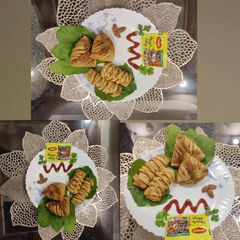 A picture of Meggie Cheesy Samosa.