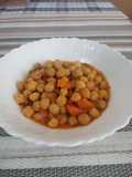 Easy Stewed Canned Chickpeas