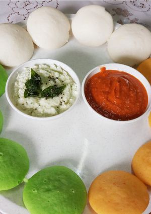 A picture of Instant Idli.