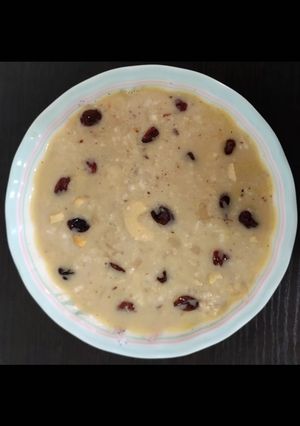 A picture of Aval payasam.