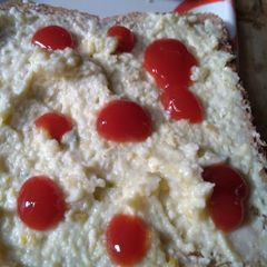 A picture of Paneer sandwich.