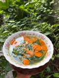 Sayur bening bayam wortel