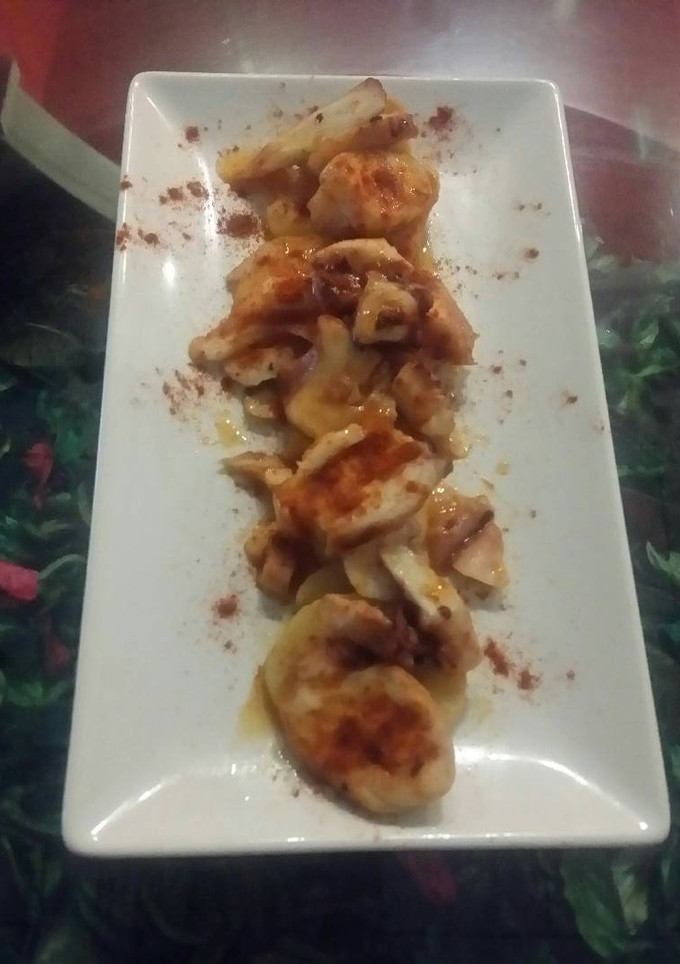 Una foto de Pulpo a la feira