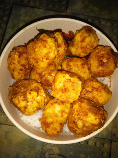 Foto resep Spicy Salted Egg Tofu