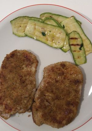 Foto di Lonza con panatura ai pistacchi