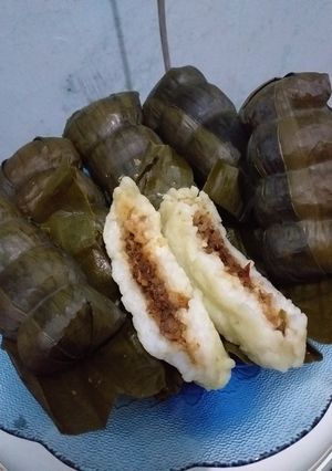Foto resep Lontong isi rebon