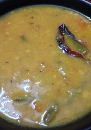 A picture of Mix vegetable dal.