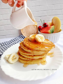 Foto resep Pancake Pisang | Banana Pancake