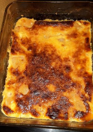 Une photo de Gratin de poires