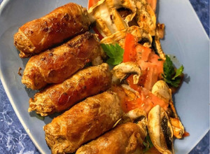 Фото Свиные рулетики «Пальчики» (вариант 2) с фаршем! 🥩.