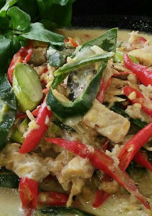 Foto resep Sayur tempe lombok ijo