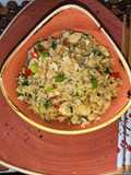 Arroz frito tailandés