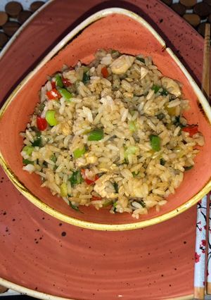 Una foto de Arroz frito tailandés