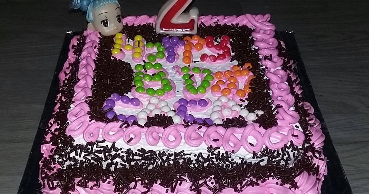 Resep Brownies Kukus Nyoklat Abis (Edisi Ultah) oleh Ocy Caca Cookpad