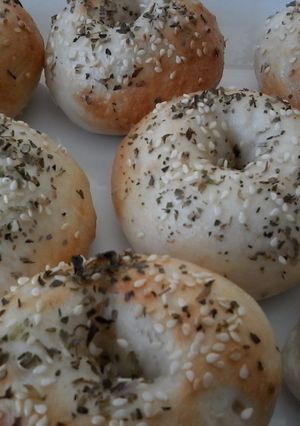 Una foto de Bagels Mediterráneos