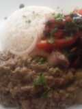 Lentejas con lomito