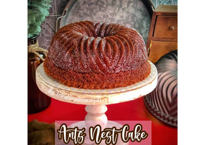 Cara bikin Ants Nest Cake (Bolu Sarang Semut) Cara bikin Ants Nest Cake (Bolu Sarang Semut)