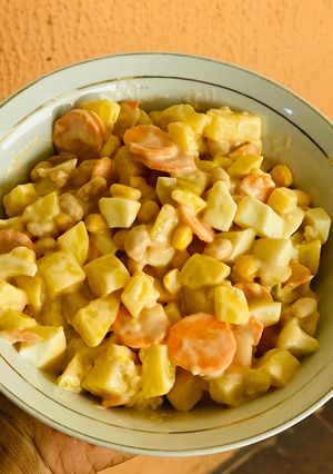 A picture of Potato salad.