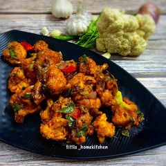 Cauliflower Pepper Fry A picture of Cauliflower Pepper Fry.