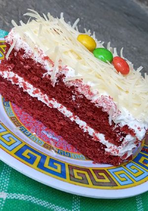 Foto resep Red velvet kukus lembut